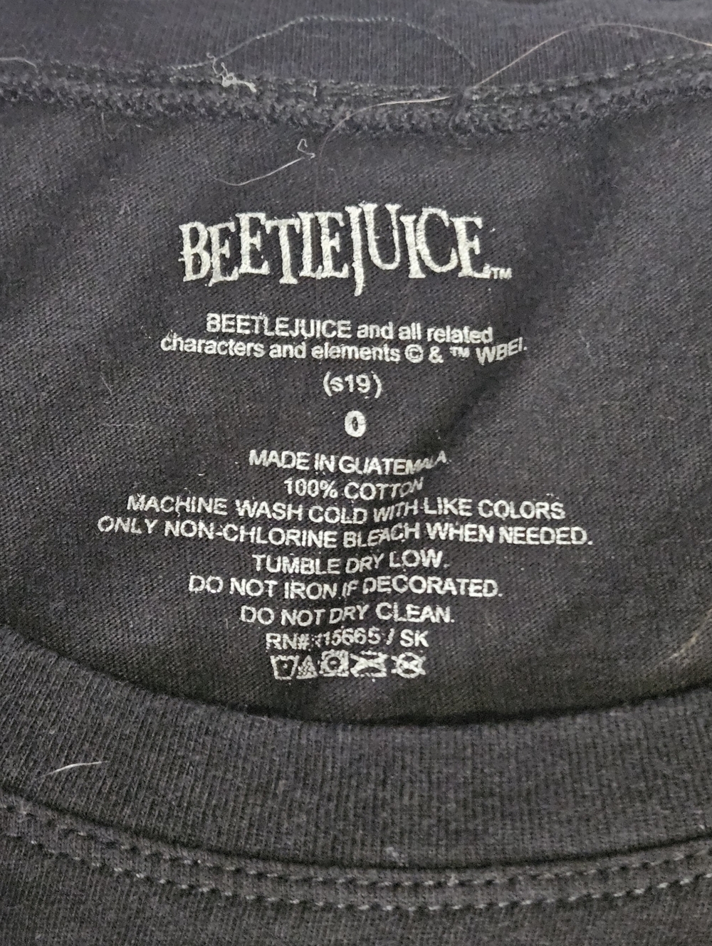 Torrid Beetlejuice "I Myself Am Strange and Unusual" Tee - Picture 3 of 3
